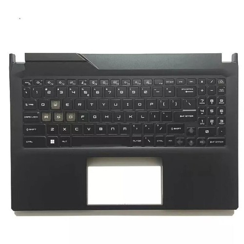 For MSI Cyborg 15 Air A12V MS-15K1 Upper Case Palmrest Cover US Backlit keyboard - 第 1/6 張圖片