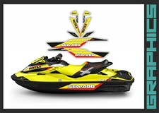 SEADOO RXT RXTX IS AS RS 255 260 300 Graphics kit Decals set for 2009-2017 