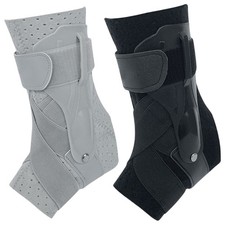 Ankle Brace with Side Stabilizers Adjustable Ankle Support for Sports Injuries