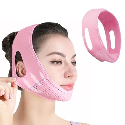 V Line Gesichtsmaske aus Weichem Material, Wiederverwendbare FaceLifting VLin...