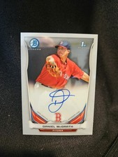 2014 Bowman Daniel McGrath Chrome Prospect Auto Red Sox