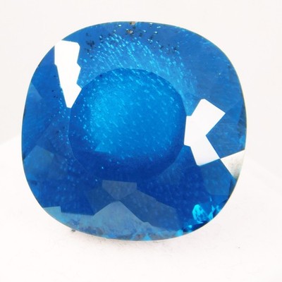 Natürlicher Teal Saphir 34.90 Ct IGI Zertifiziert Radiant Cut Loupe Clean