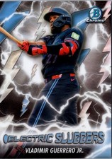 2026 Bowman Chrome Electric Sluggers Insert Pick Your Card MLB Baseball Singles
