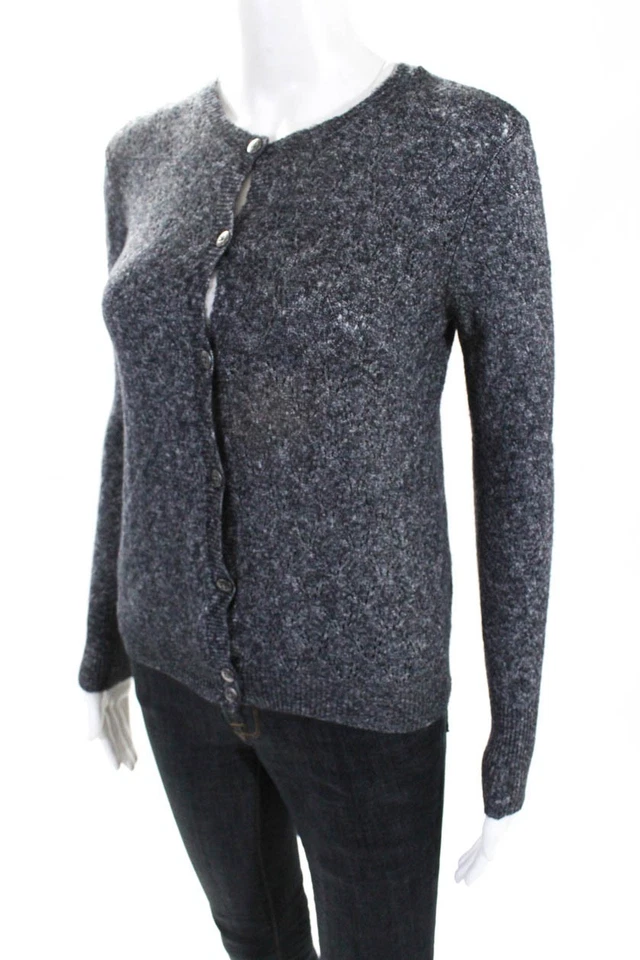 Кардиган женский Michael Stars спереди назад синий размер очень маленький 10917417 - Изображение 2 из 4