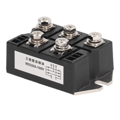 Bridge Rectifier 200A 1600V 3 Phase Diode Power Module Copper Plate