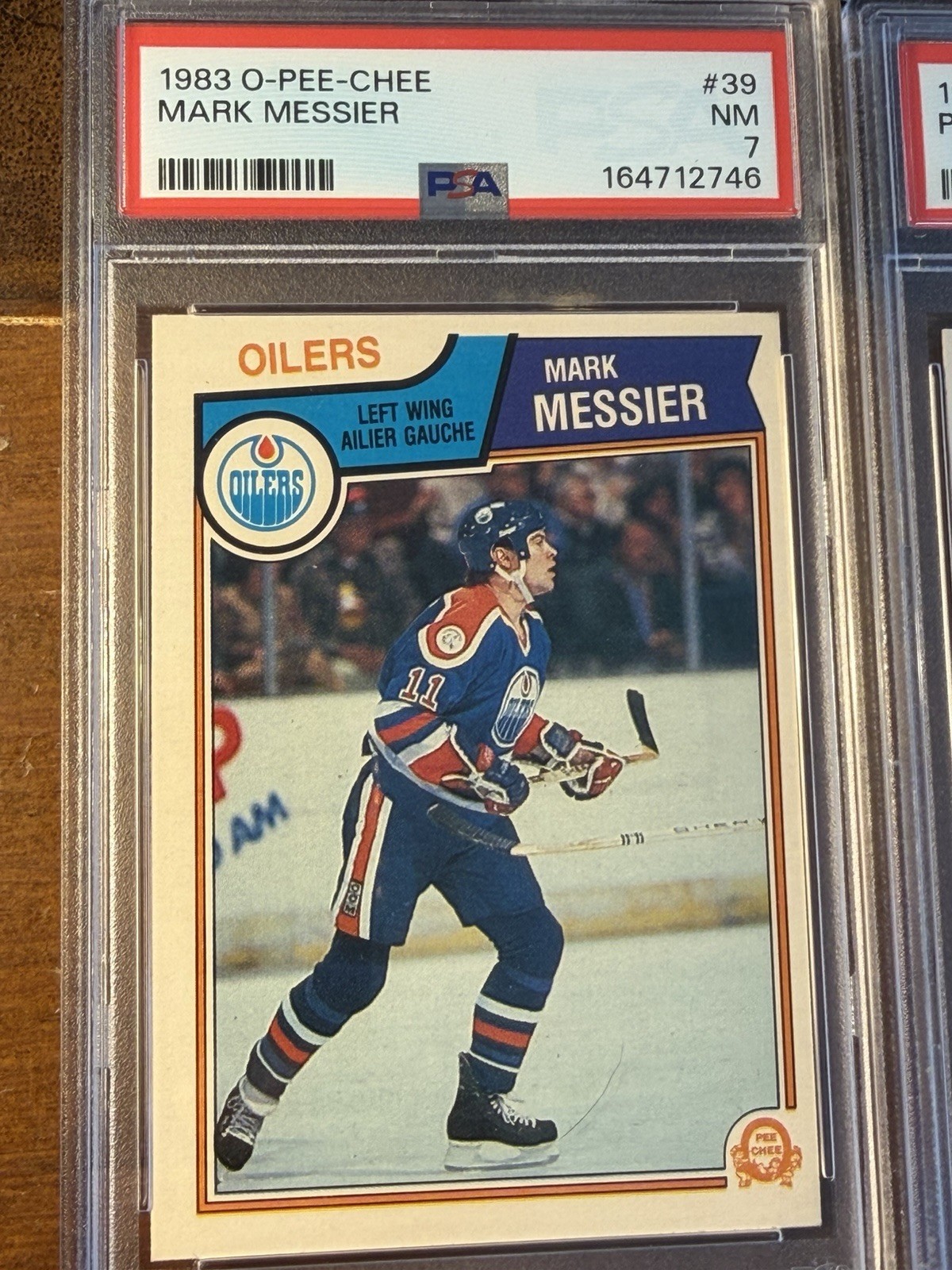 (6) LOT O-PEE-CHEE WAYNE GRETZKY Robitaille RC Rookie PSA 8 ROY Messier HOF LOOK view 7