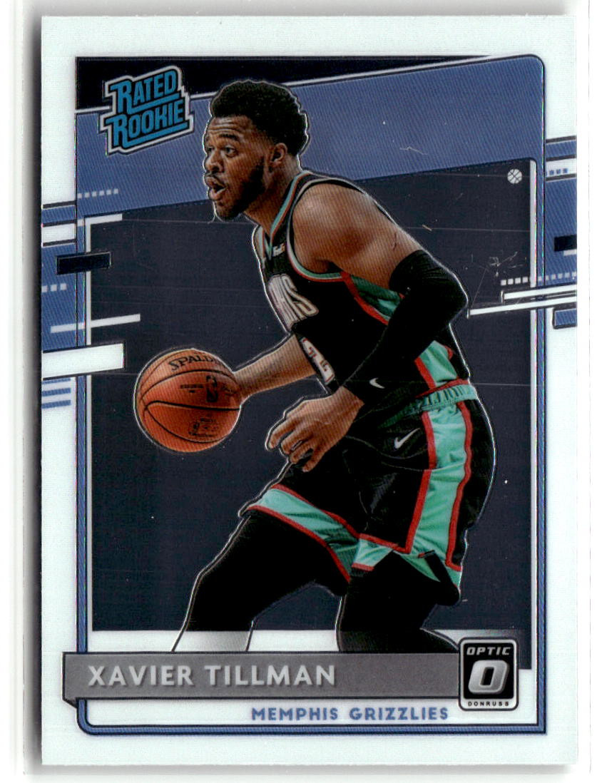 2020-21 Donruss Optic #185 Xavier Tillman NBA Rated Rookie RC