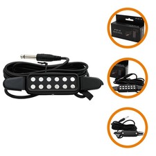  Punch-free Guitar Pickup Universal Acoustic Guitar Pickup Sound Hole Pickup