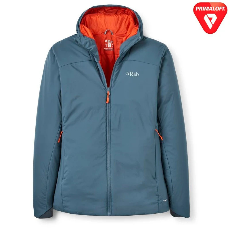 Chaqueta Rab para mujer con capucha aislada senderismo esquí Xenair Alpine Light 10,12,14,16