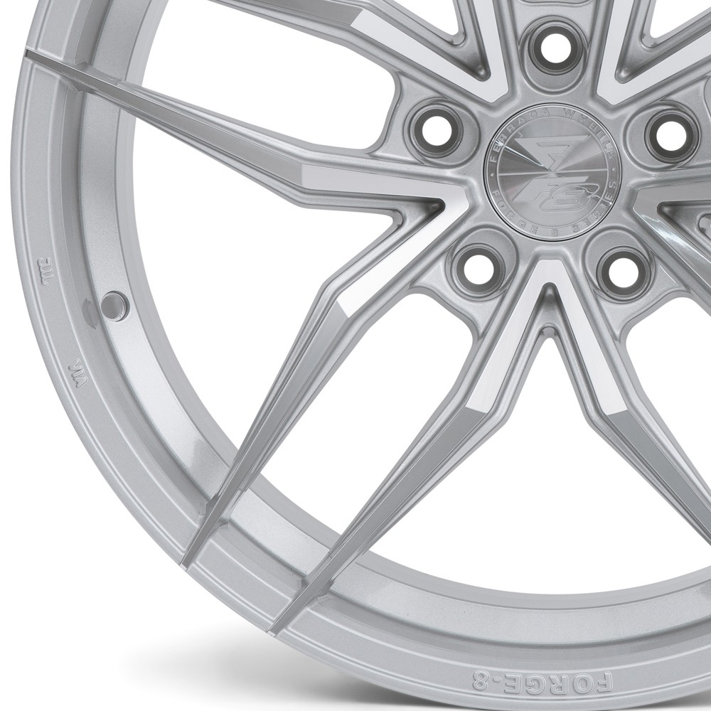 20" FERRADA F8-FR5 SILVER FORGED CONCAVE WHEELS RIMS FITS AUDI R8