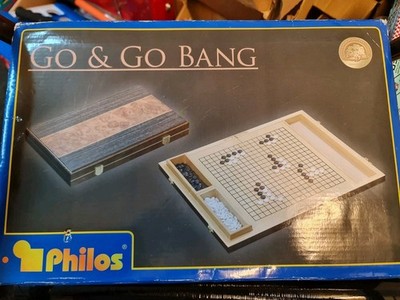 Philos Go & Go Bang Strategisches Brettspiel in Holzkiste - Philos, Neu