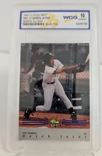 1992 Classic Best #BC-22 Derek Jeter Bonus Glossy Card Blue Foil WCG Gem Mint 10