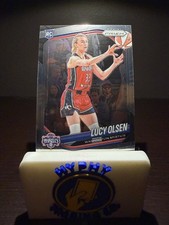 2025 Panini Prizm WNBA Lucy Olsen Base RC #104 - Washington Mystics