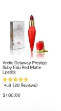 La Predire Prestige  Artic Getaway Lipstick Retail $180 Sealed New In Box