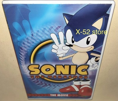 rare Sonic the Hedgehog The Movie DVD Sega Knuckles Tails Metal Sonic 1996 OVA