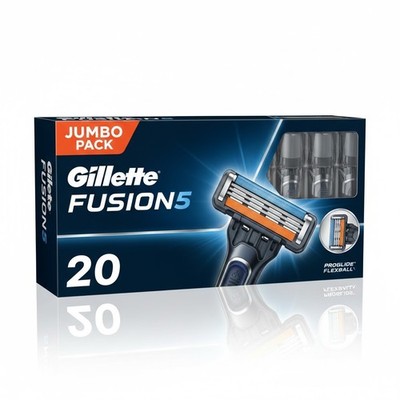 Gillette Fusion5 Rasierklingen 20er Pack Herren Rasierkartuschen Smooth Shave