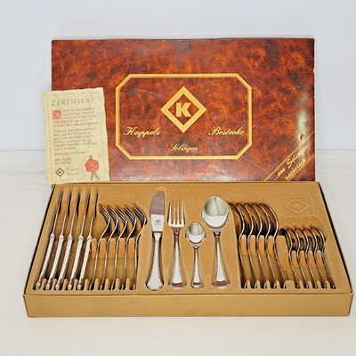Kuppels Bestecke Solingen 18/10 Stainless Steel Service for 6
