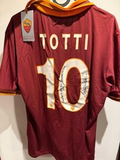 MAGLIA A.S. ROMA 2013-2014 FRANCESCO TOTTI AUTOGRAFATA