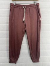 Vuori Women s Performance Joggers Dusty Rose Mauve Pink Heathered Size M