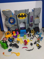 Fisher Price Imaginext DC Super Friends Folding Batcave Playset W/ Figures 2007