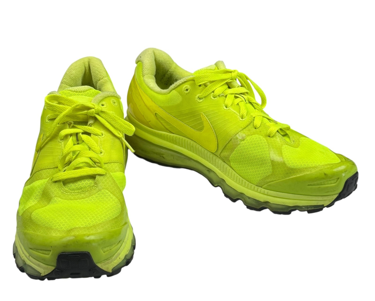 Nike Air Max 2010 Volt Neon 386368-700 Sneaker Green Mens  display picture 1