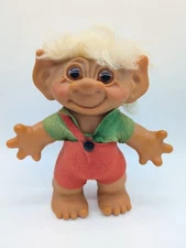 Vintage Rare 1961 Thomas DAM Troll Amber Eyes #190918 Made In Denmark 9.5"