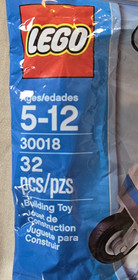 2-Lego City 30018 Police Microlight Promo Poly Bag New Sealed