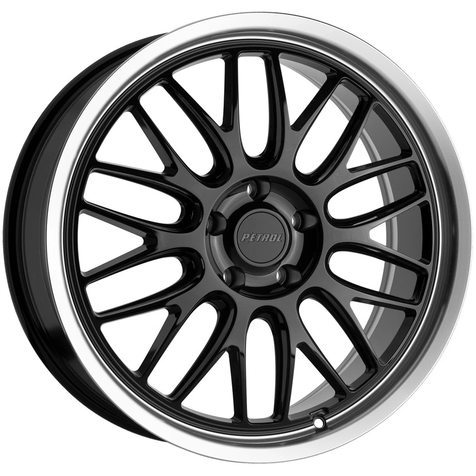 (Set of 4) Petrol P4C 20x8.5 5x112 +40mm Gloss Black Wheels Rims 20" Inch - Image 2 of 4