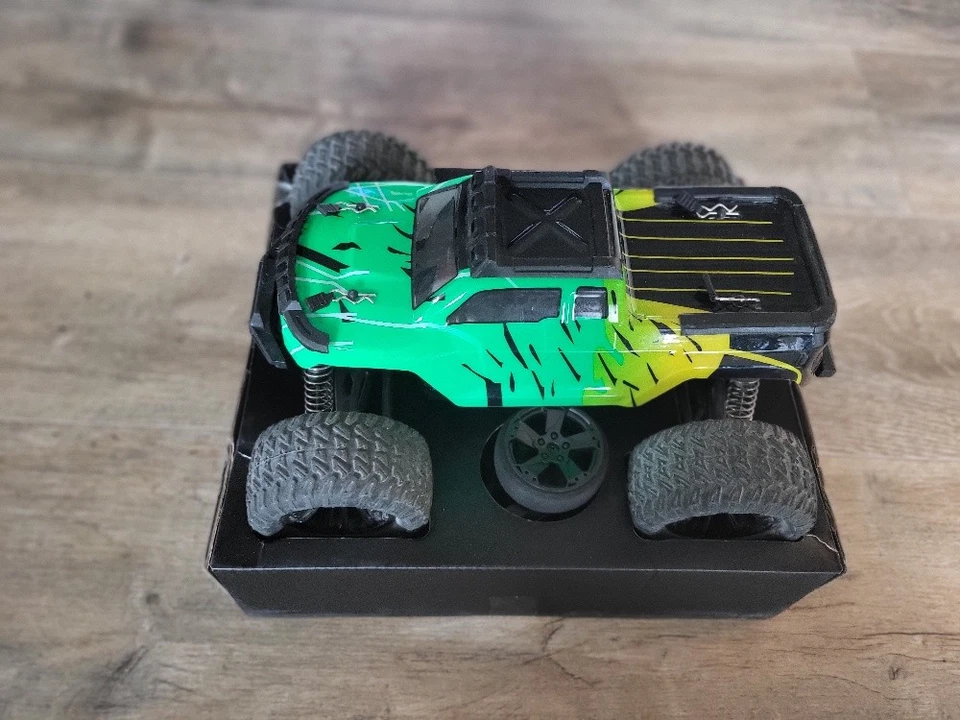 Absima 16008 Monster Truck MINI AMT 1:16 gelb grün 4WD RTR - Bild 3 von 4