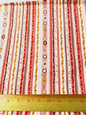 "Wild Thyme" 100% cotton stripe print by P. & B. Textiles 1 yd 18" x 44"