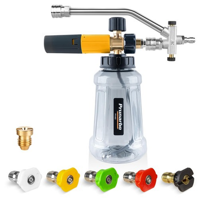 #ad Pressure Washer Foam Cannon with Dual Connector Accessory Power Washer Foame... $101.59