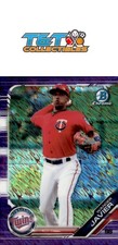 Wander Javier 2019 Bowman Chrome Prospects Purple Shimmer Ref #BCP-206 Twins 59