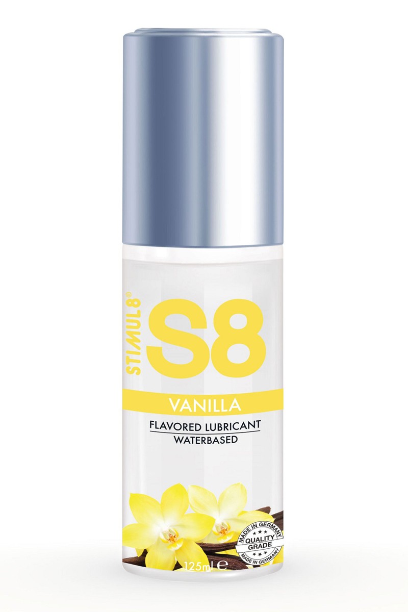 Lubrifiant S8 parfumé vanille 125ml contre la sécheresse intime