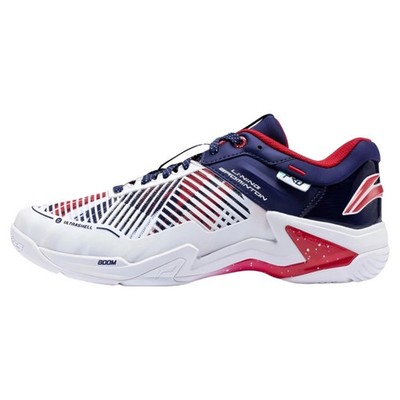 Li-Ning Thunder Pro Badmintonschuhe - Blau/Weiß/Rot