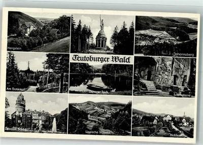 39773064 - 4930 Detmold Hermanns monument Externsteine Castle