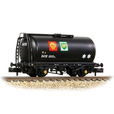 Graham Farish 373-778B BR 45T TTA Tank Wagon Shell/BP Black 3410 Era 6 N Gauge
