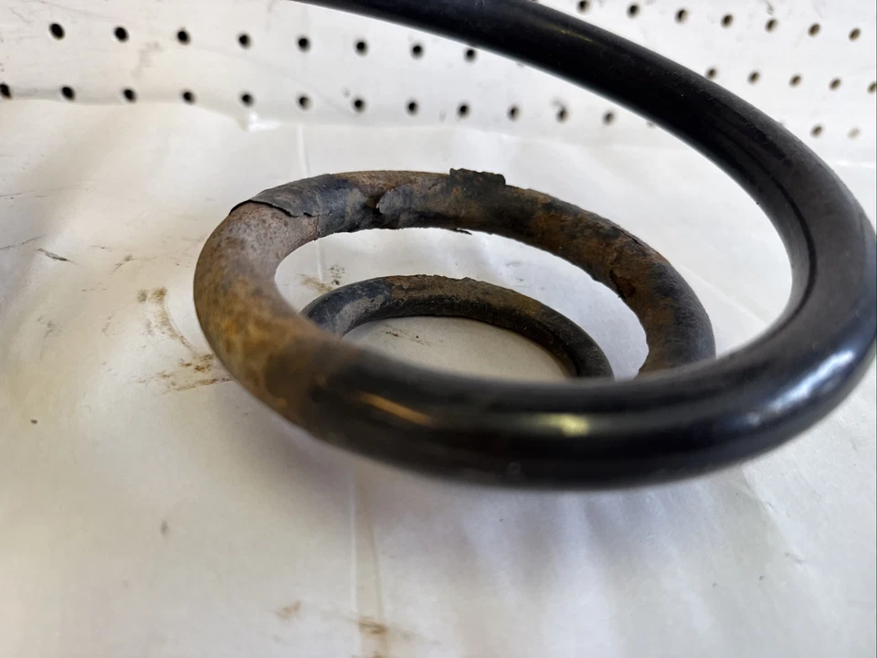 BMW E46 323CI 2000 par de muelles helicoidales traseros OEM Foto 2 de 4