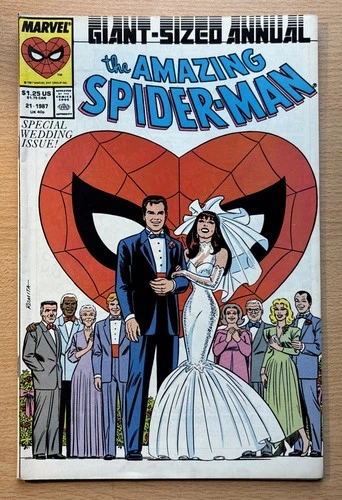 1987 Marvel The Amazing Spider-Man Annual #21 FN/VF