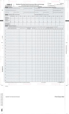 #ad Pressure Seal Tax Forms 1095 C 8 1 2 x 14 $204.24