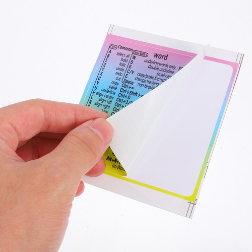 4 Sheets Key Stickers Adhesive Decals Keyboard Replacement - 第 8/12 張圖片