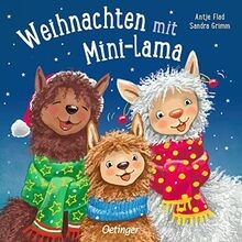 Weihnachten mit Mini-Lama: Bilderbuch von Grimm, Sandra | Buch | Zustand gut