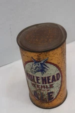 Vintage MULE HEAD ALE flat top empty can