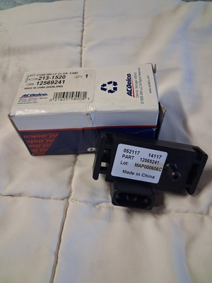 #ad ACDelco 213 1520 GM 12569241 Manifold Absolute Pressure MAP Sensor OEM Genuine $71.99