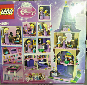 LEGO DISNEY PRINCESS LOT OF 2 #41054 RAPUNZEL'S TOWER & #43195 BELLE & RAPUNZEL
