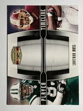 2008 Donruss Gridiron Gear Player Timeline Gold #13 Santana Moss