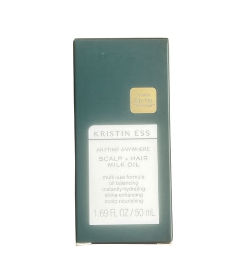 KRISTIN ESS Anytime Anywhere Scalp + Hair Milk Oil 1.69 fl oz / 50 ml New