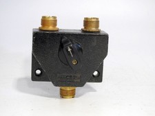 DAIWA MODEL CS-201 HF / VHF/ UHF 2.5 KW 2 POSITION COAX SWITCH