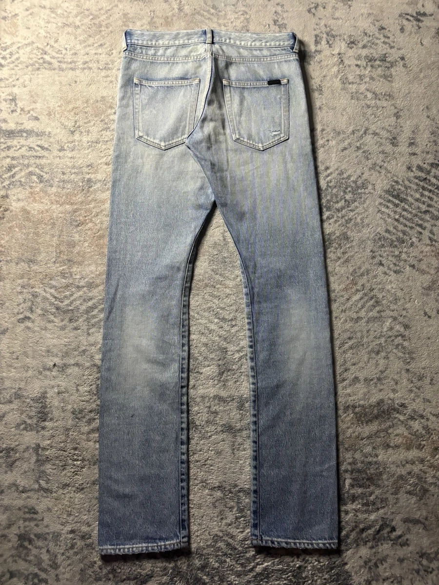 SAINT LAURENT slim denim size 28 エディ 25+ Saint Laurent Regular 28 Size Jeans for Men for sale | Updated