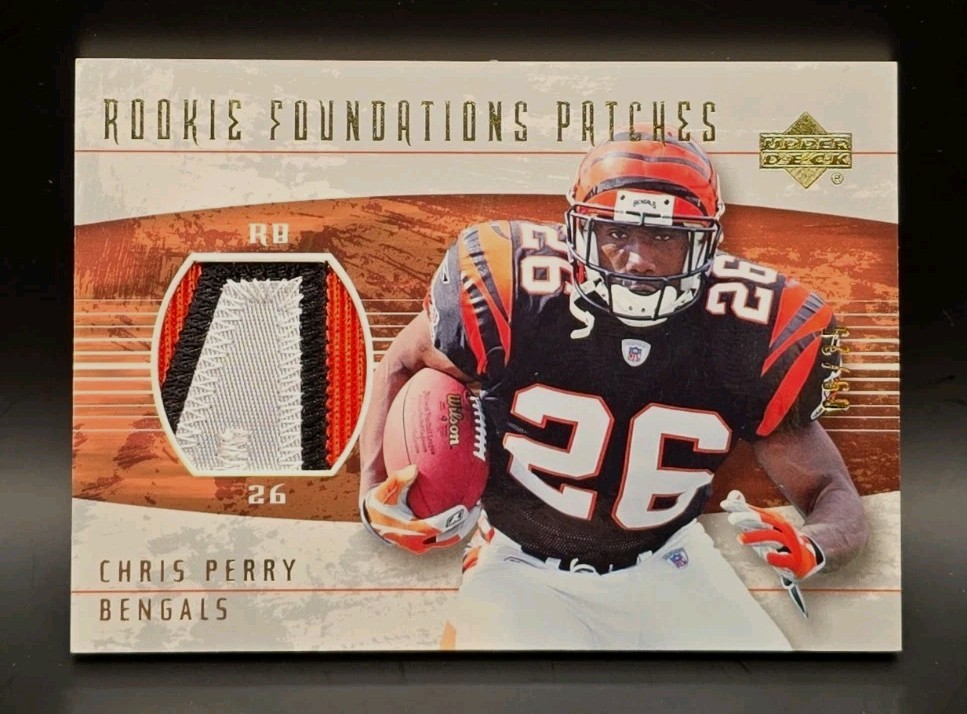 2004 Upper Deck - Rookie Foundations  Chris Perry /25 Patch #251