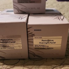 KORRES White Pine Night Treatment Retinol Alternative Smooth Wrinkles 1.35 fl oz